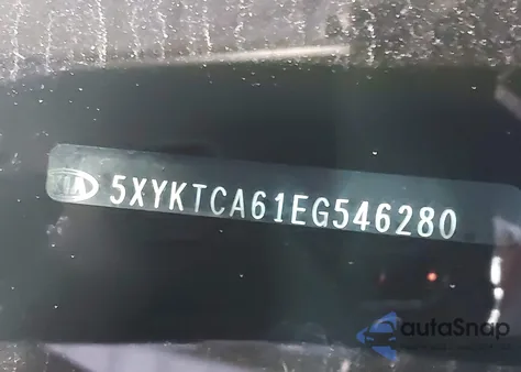 2014 Kia Sorento Lx z USA, uszkodzony, nr VIN 5XYKTCA61EG546280